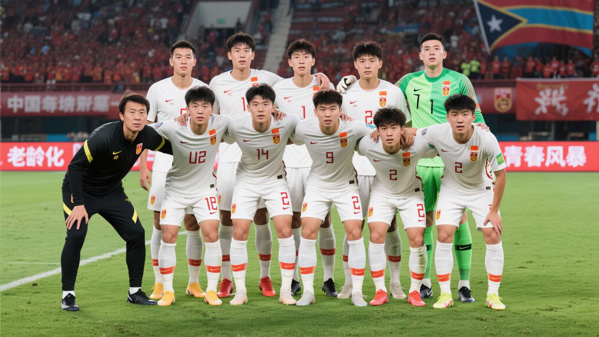 邵佳一的青春风暴！国足9名U23登场，2-0击败世界杯球队库拉索！